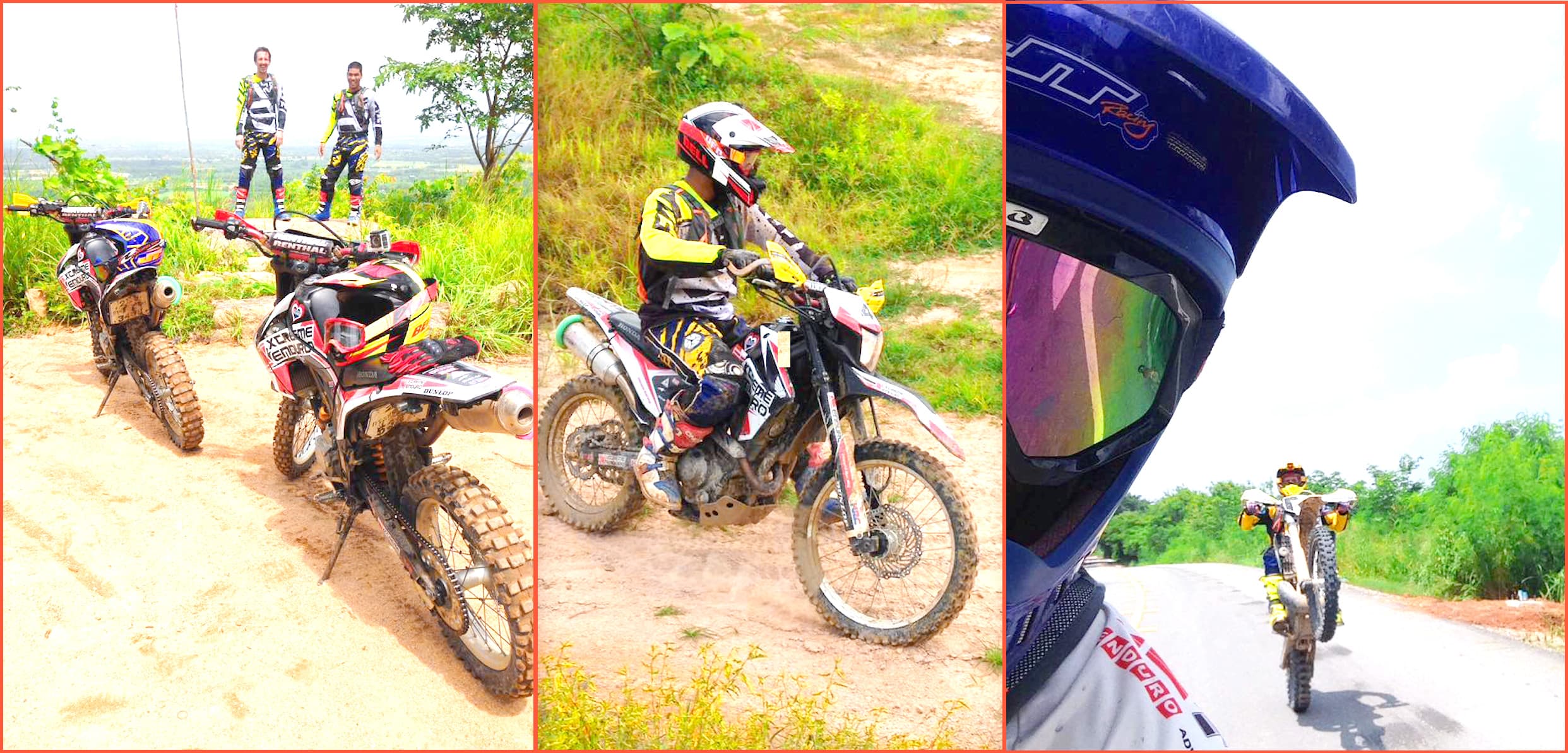 Xtreme Enduro riders on trail