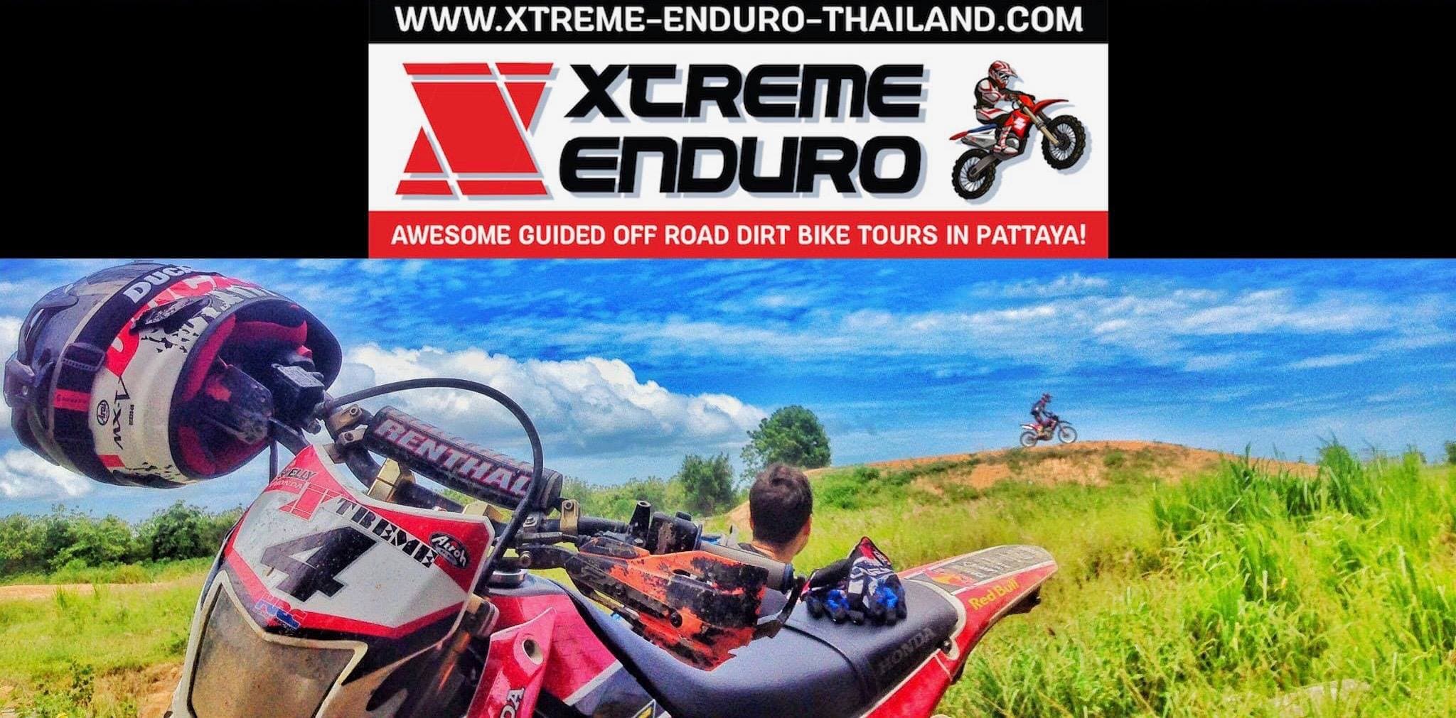 Xtreme Enduro rider on open terrain, Pattaya
