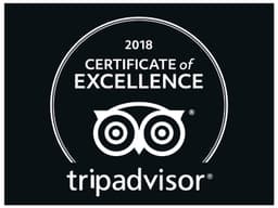 TripAdvisor 2018 Certificate of Excellence
